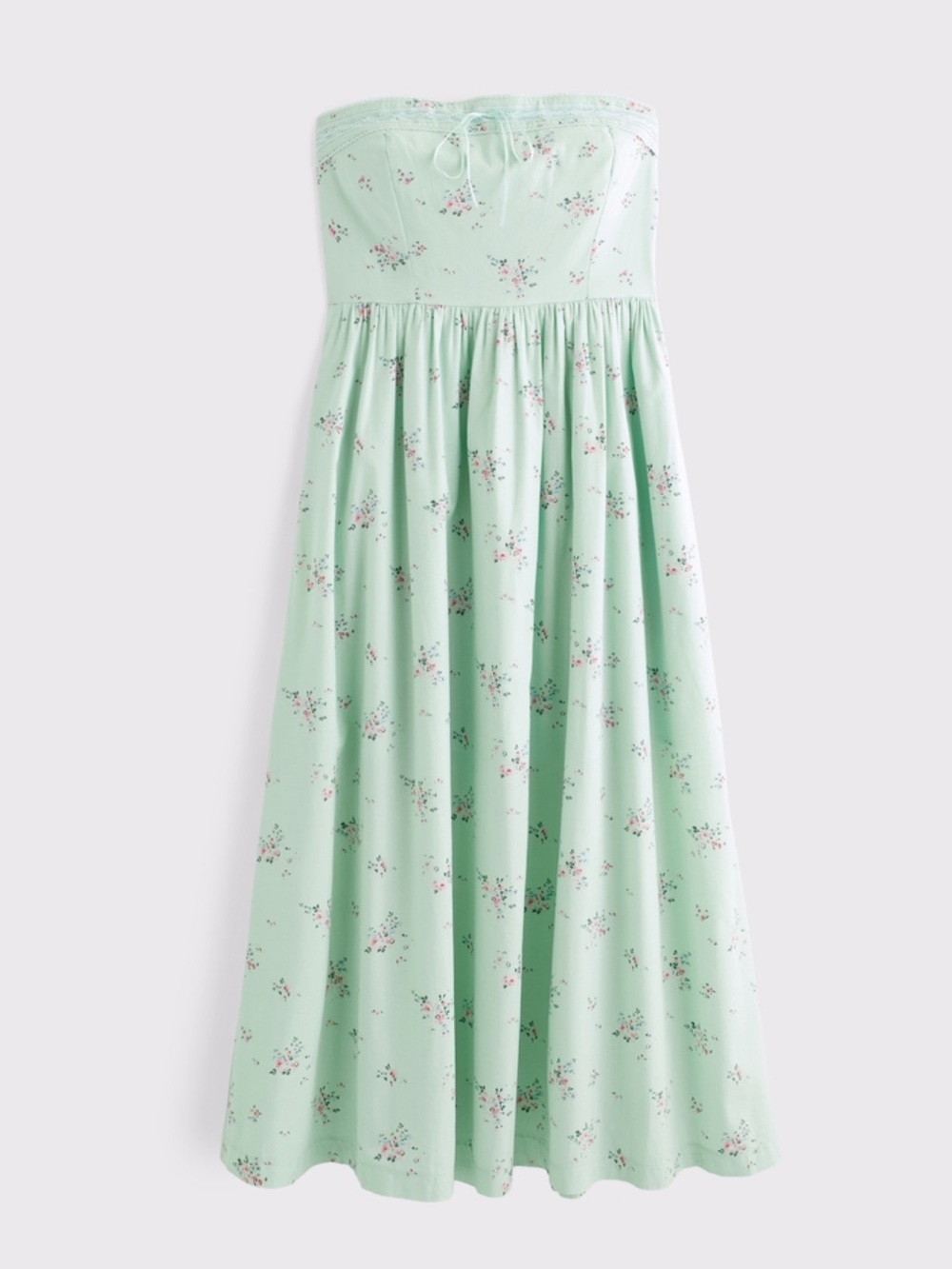 NWOT A&F Emerson Strapless Midi Dress Small